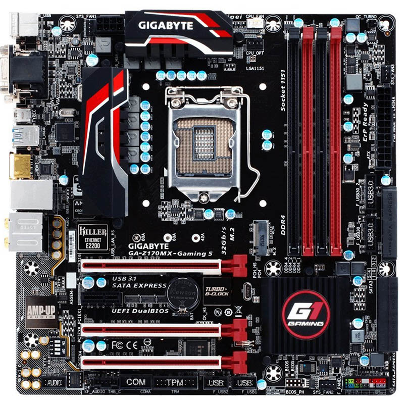 GIGABYTE GA-Z170MX-Gaming 5 Motherboard 1